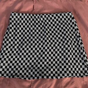 ‼️ 5 for $25 ‼️Art Class youth Black and White Checkered Skirt size 14 XL